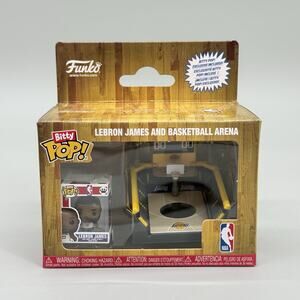 Funko Bitty Pop Exclusive! NBA LeBron James & LA Lakers Arena